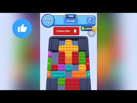 COLOR BLOCK JAM | LEVEL 76 Solution Walkthrough