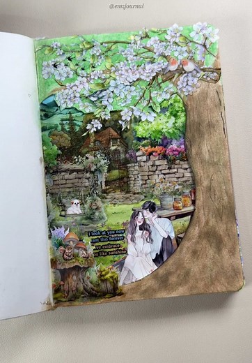 Creative February Journal Spread Ideas for Romance