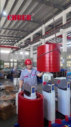 High Voltage Winding Installation | CHBEB Transformer Workshop