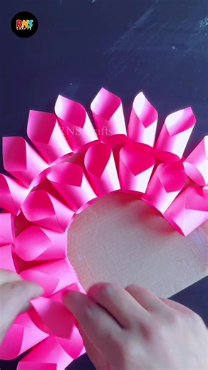 Easy and Quick Paper Wall Hanging Craft