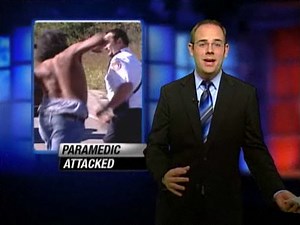 I Aint Neva Scared: Man Starts Swinging On Paramedic!