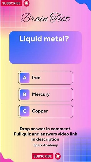 Try This Science Question Now #sciencequiz #quiz