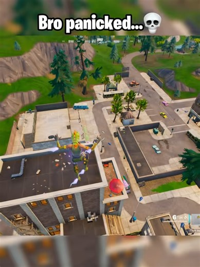 Bro PANICKED so bad 💀😭 #fortnite #shorts #fyp #tranding #viralvideos | fortnite clips