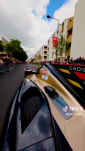 Cadillac V-Series.R onboard at Le Mans 2024 parade