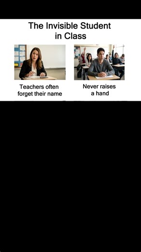 The Invisible Student in Class #memes #shorts