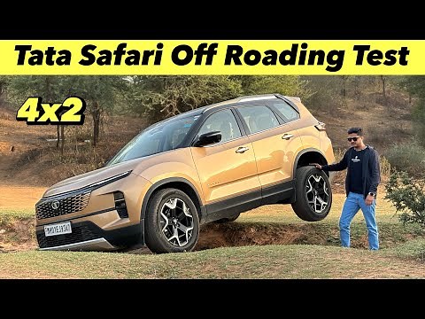 Tata Safari 2024 Off Roading Test - Power Of FWD Suv ! Safari off roading 2024 !!