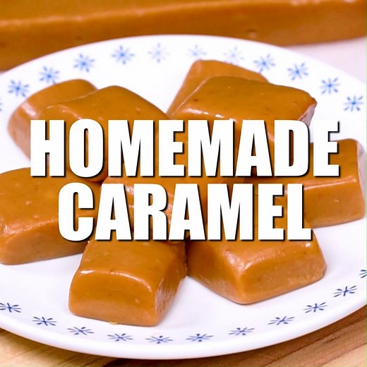333K views · 120 reactions | Homemade Caramel ~ Soft, chewy and delicious, this is definitely our favorite caramel recipe. Making this homemade caramel has been a family tradition for years during the holidays. Watch the video and grab the recipe here: https://www.greatgrubdelicioustreats.com/homemade-caramel/ | Great Grub, Delicious Treats | Facebook