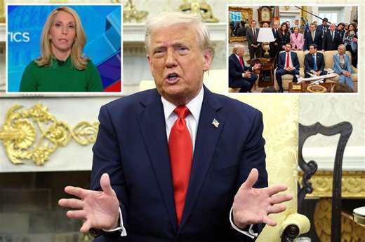 CNN’s Dana Bash interrupts Trump’s Oval Office presser to tell viewers the network ‘does not hate our country’