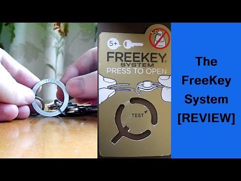 The FreeKey System Review (Press To Open Keyring, Easy, Secure)