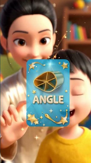 Bé học Tiếng Anh: Thuật Ngữ Hình Học (Đường kính, Góc)! 📐 | TK Kids Channel