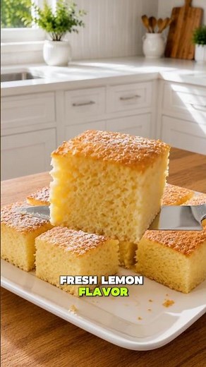 Lemon yogurt cake 🍮🍋