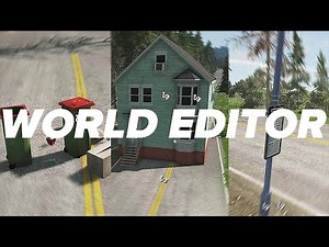 Редактор мира - BeamNG.Drive tutorial #2