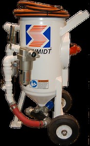 Schmidt 1.5 Cubic Ft Blast Pot - Raptor Blasting Solutions