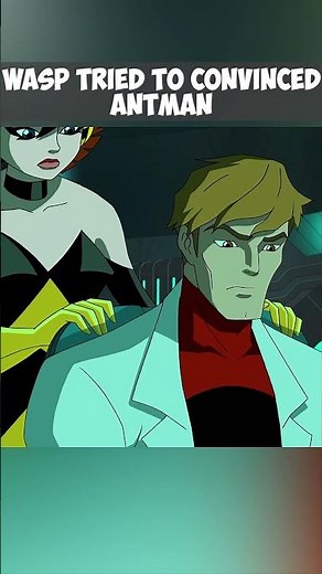 Wasp Tried To Convinced Antman To Stay #marvel #avengers