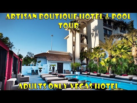 Artisan Hotel Boutique Las Vegas Tour