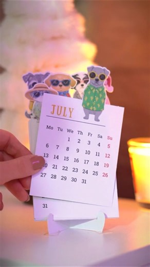 Upoznajte najkul kalendar za 2026! ✨️ Savršen poklon za vas ili vaše najdraže. #Kalendar2026