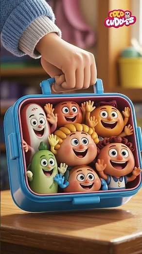 Tiffin Box Rhyme 🍎 | School Lunch Song for Kids | Fun & Learning 🎒
