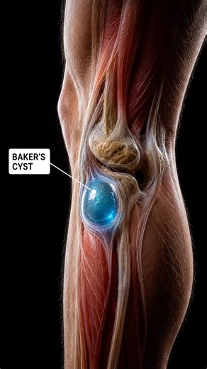What’s Causing That Lump Behind Your Knee? 🦵 #anatomy #shorts