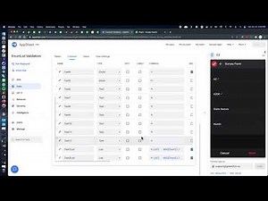 AppSheet Text Validation Sample App