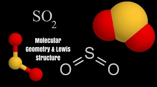 SO2(Sulfur Dioxide) Lewis Structure, Hybridization, Molecular Geometry, and Bond Angles - Geometry of Molecules
