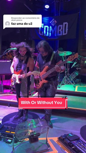 Respondendo a @Jean pesca #u2 #80s #nostalgia #classicrock #rock #withorwithoutyou #combo #bandacombo #cover #flashback