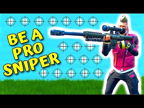 HOW TO SNIPE LIKE A PRO | Master Bullet Drop & Hit Head Shots in Season 10 - FORTNITE Tips & Tricks