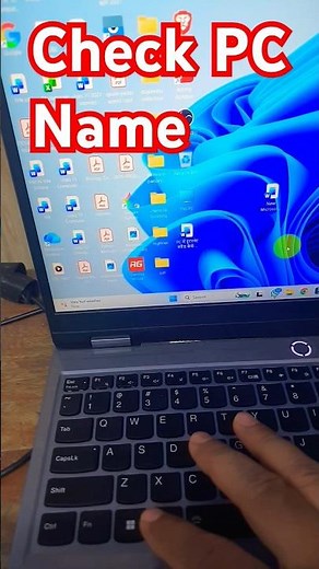 Windows command prompt for How to identify PC host name #pctips #short