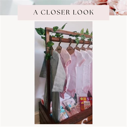 Baby Shower Gift Basket - Baby Shower Gift - Baby Shower Crate - Baby Shower Basket - Baby Shower Gifts - Baby Crate - Baby Closet - Crate - - Etsy