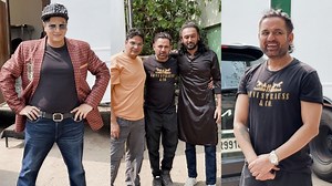 MUKESH CHHABRA, ISHA TALWAR MOHIT MALIK, MANOJ PAHWA, PARAMVIR CHEEMA Spotted At Film City Studio | Varinder Chawla