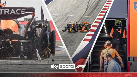 New angles reveal the aftermath of Max Verstappen and Lando Norris' crash!