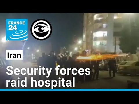 Iran security forces attack hospital after protests in western region