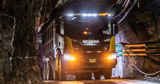 Underground Mining Transport Vehicles | Scania Australia