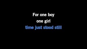 Karaoke One Boy, One Girl - Collin Raye - CDG, MP4, KFN - Karaoke Version