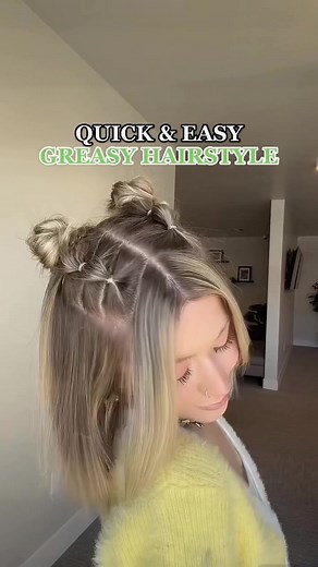 Creative Space Buns & Bubble Braids Hairstyle Tutorial