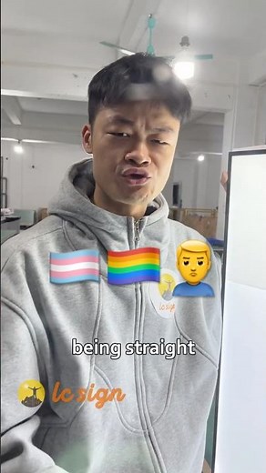 Trans gay man 🙄