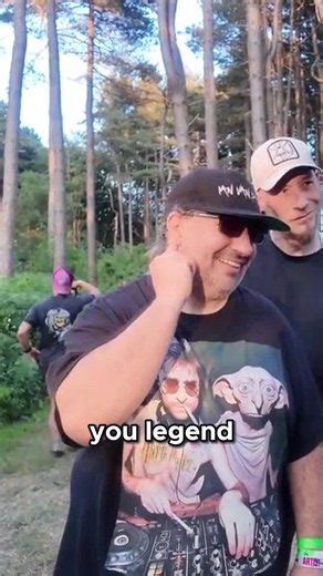 “Castles In The Sky… you legend!” 😂🙌 Zac meets Ian Van Dahl at Restricted Forest. 🌲🎤 Another one from Behind Restricted 🔐 🎥 Full 1-hour film now on YouTube. #IanVanDahl #CastlesInTheSky #RestrictedForest #BehindRestricted #Trance