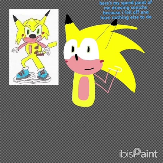 Sonichu oc thing by Chris chan (fanta piss drinker) i hope you enjoy this speed paint