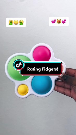 Rating Fidgets #dimple #poptubes #monkeynoodle #popits #fidgettoys #fyp #viral