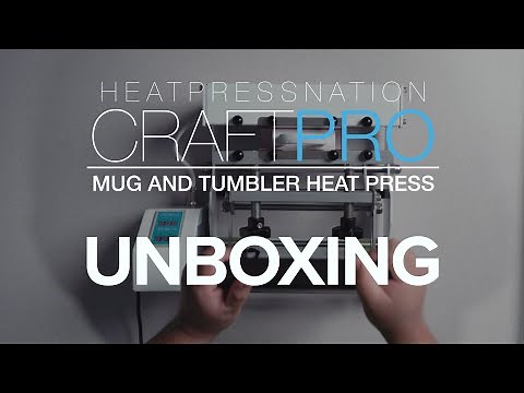 Unboxing The Heat Press Nation CraftPro Mug & Tumbler Heat Press