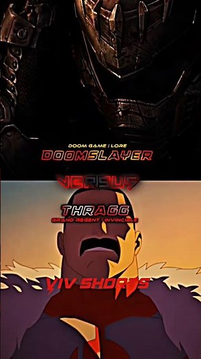 Doomslayer vs Thragg #vivshorts