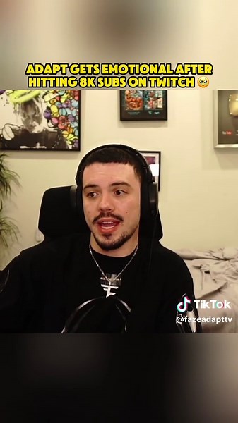 Twitch Streamer Adapt Celebrates 8000 Subscribers