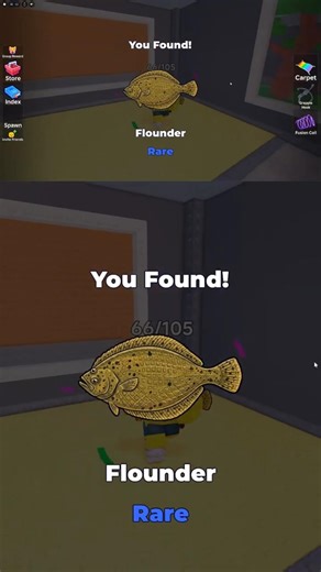 How to get Flounder (Rare) Roblox Find the Fish