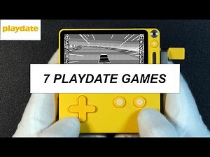 7 Playdate Games to pick up | Playdate handheld gameplay