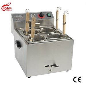[Hot Item] Commercial 10L Electric 4 Holes Pasta Cooker Noodle Cooking Machine in Stainless Steel (DF-BP)