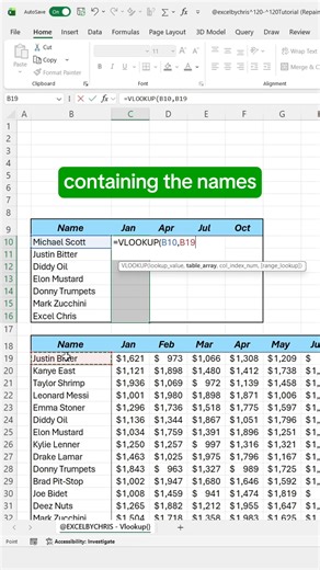 This Excel Hack feels illegal to know! 🤯 Learn how to return multiple values in Excel using Vlookup! #excel #exceltips #spreadsheets #workhacks #accounting | LEARN MORE