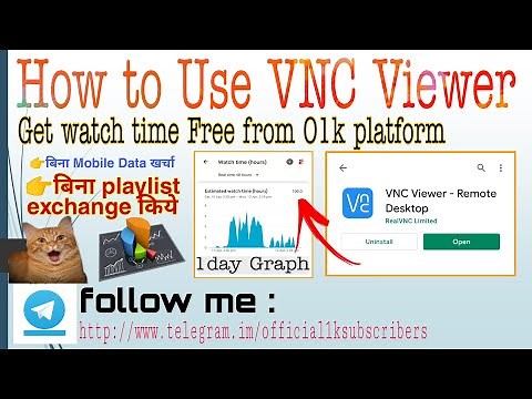 How to use VNC Viewer| VNC viewer Control for android | #vnc