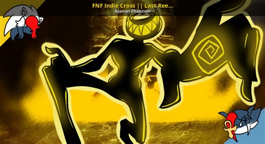 FNF Indie Cross || Last Reel Leeburt Mix Mod for Friday Night Funkin' | FNF Mods