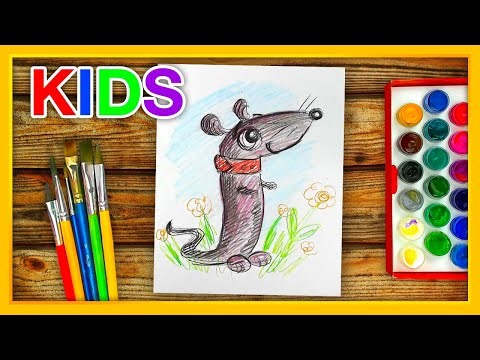 Крыска Лариска - рисунки для детей