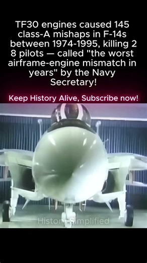 F-14's 'Bomber Engines' ALMOST Killed The Tomcat. WHY