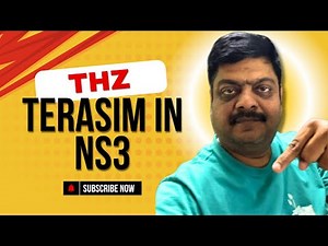 TeraSim in Network Simulator 3 | 6G Network THz - Part 1